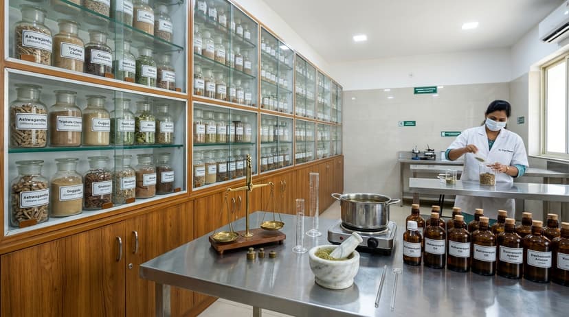 In-House Authentic Herbal Pharmacy