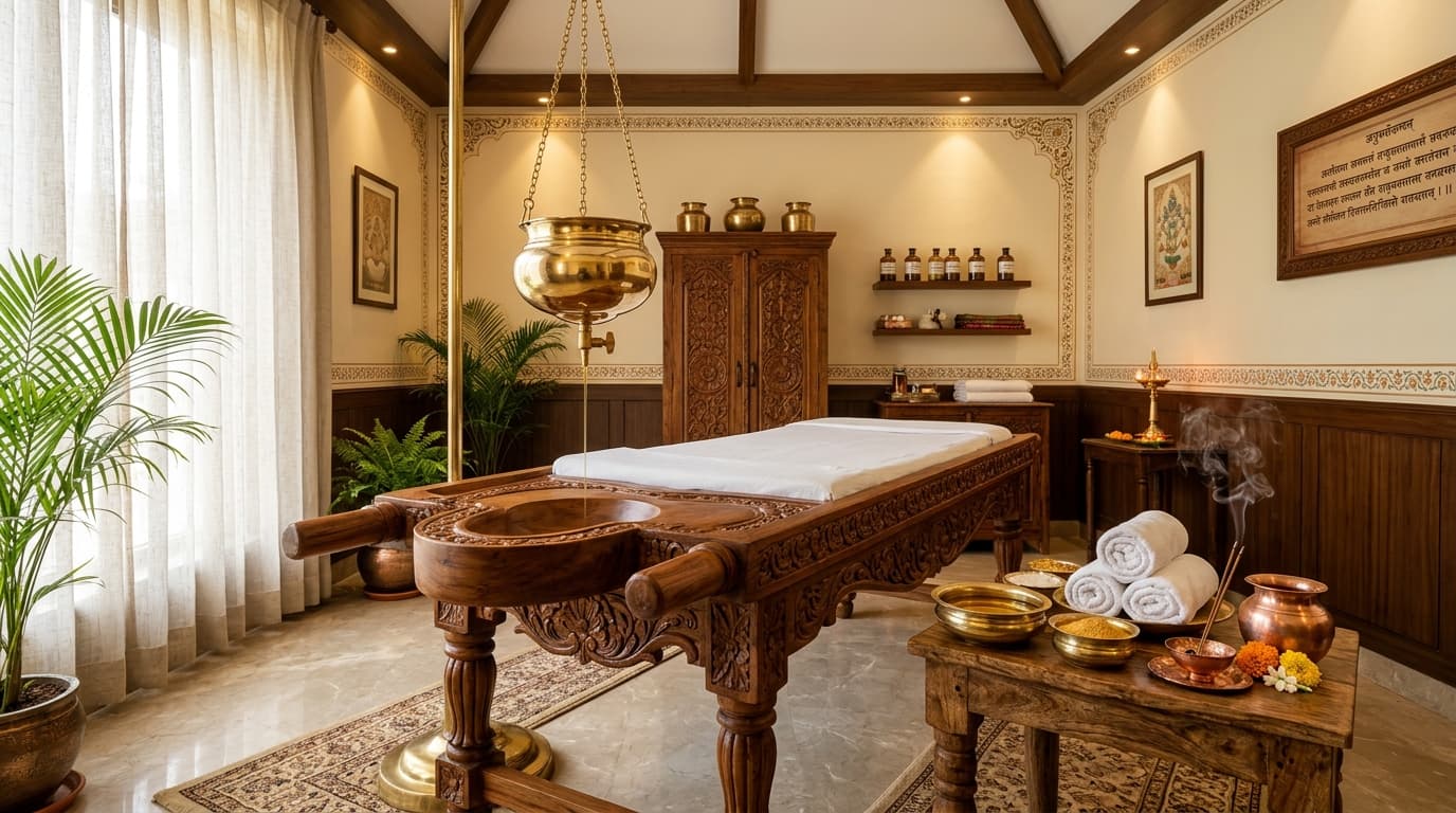 Punarnava Ayurvedic Hospital Classical Droni Suite